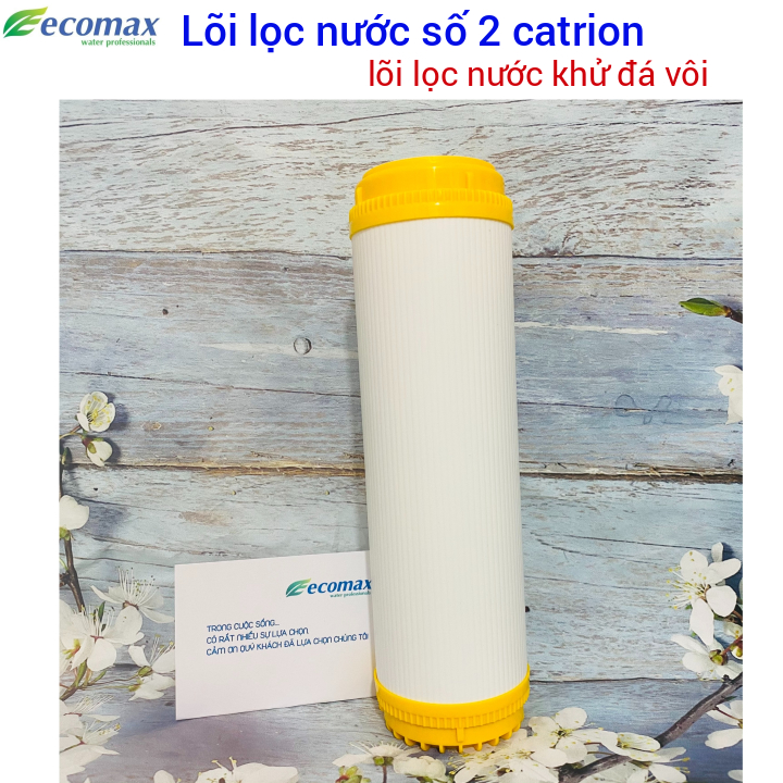 Lõi lọc nước số 2 , lõi lọc nước khử đá vôi , lõi lọc nước catrion , lõi lọc nước số 2 máy lọc nước ro