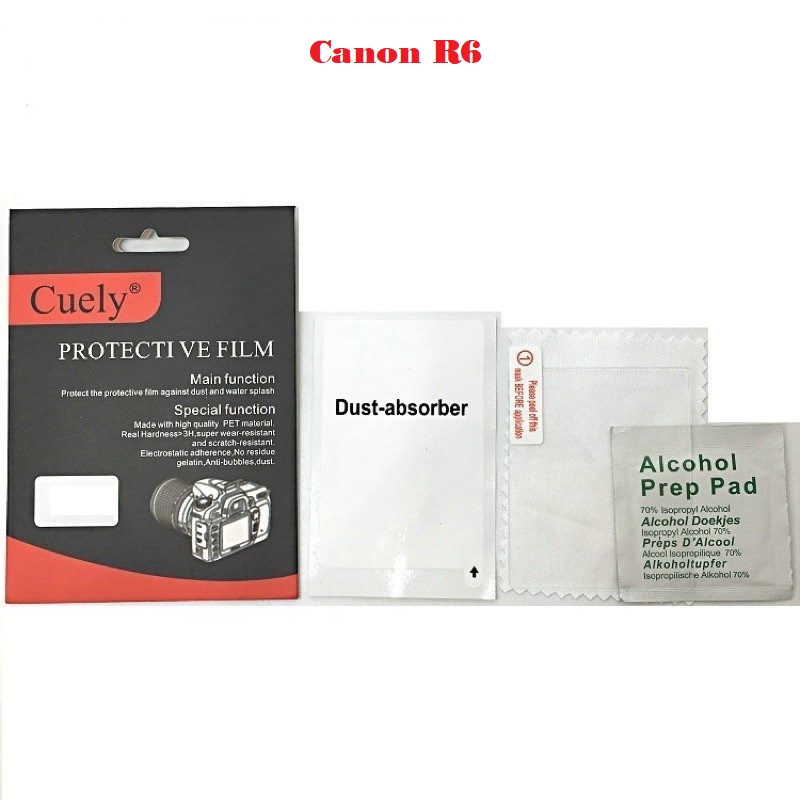 Miếng dán cường lực màn hình LCD cho máy ảnh Canon R6