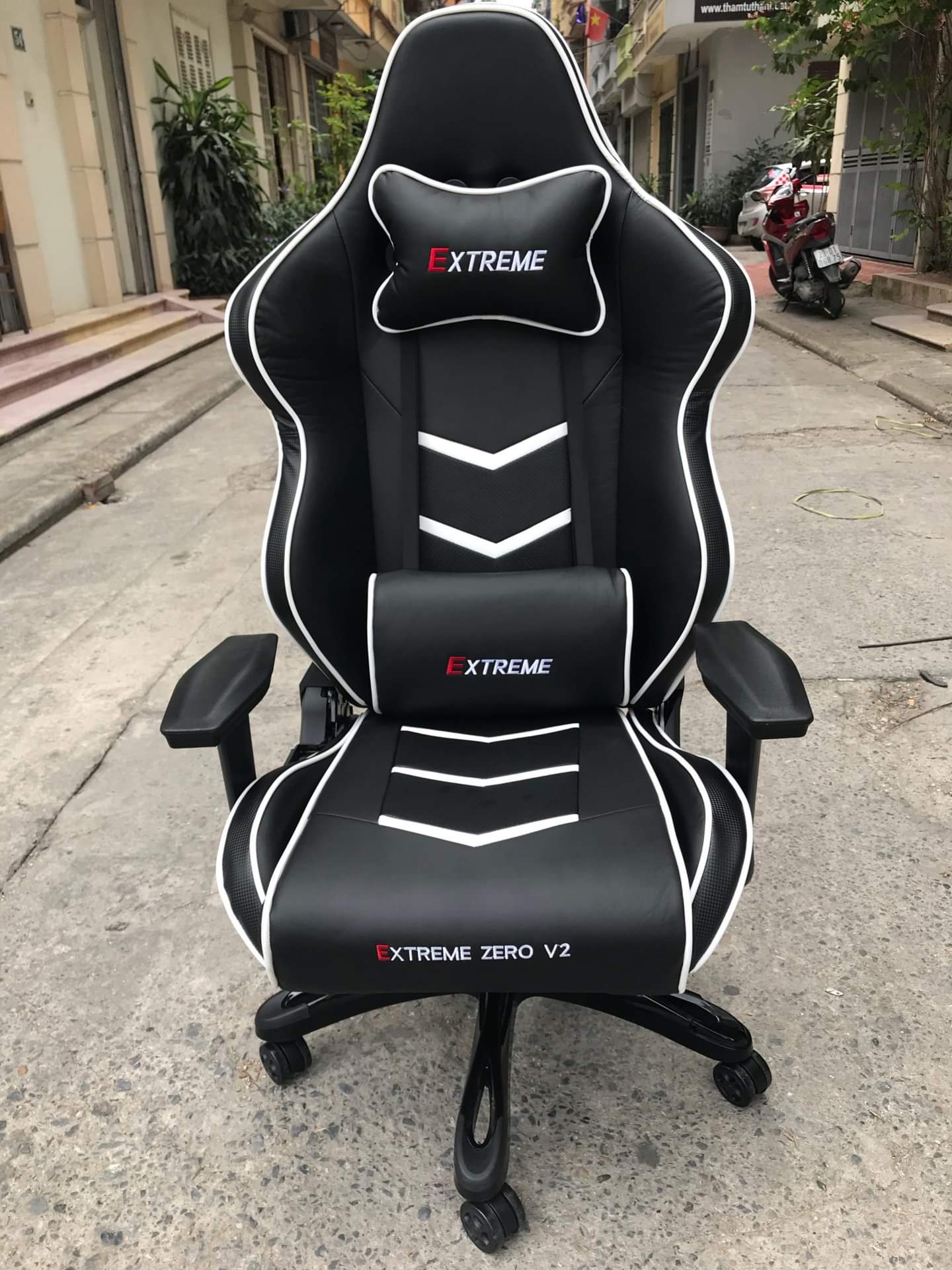 Ghế Game Extreme Zero v2 Mút Đúc - Ghế xoay nâng hạ - Ngả lưng - Ghế Chơi Game Stream Gaming Văn Phòng 5.0
