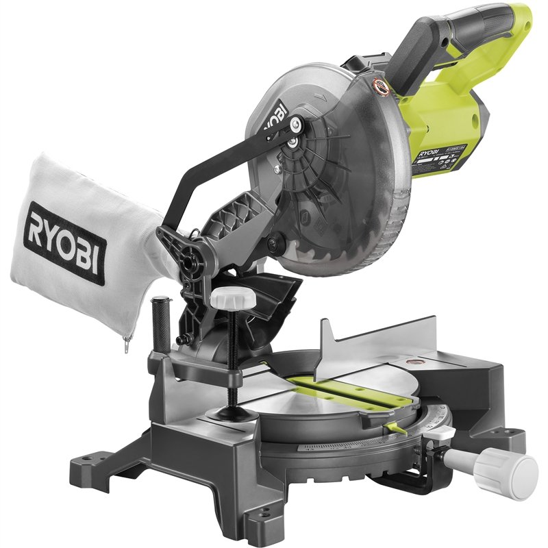 Thân máy cưa pin ryobi 18v 184mm skin r18ms184-0