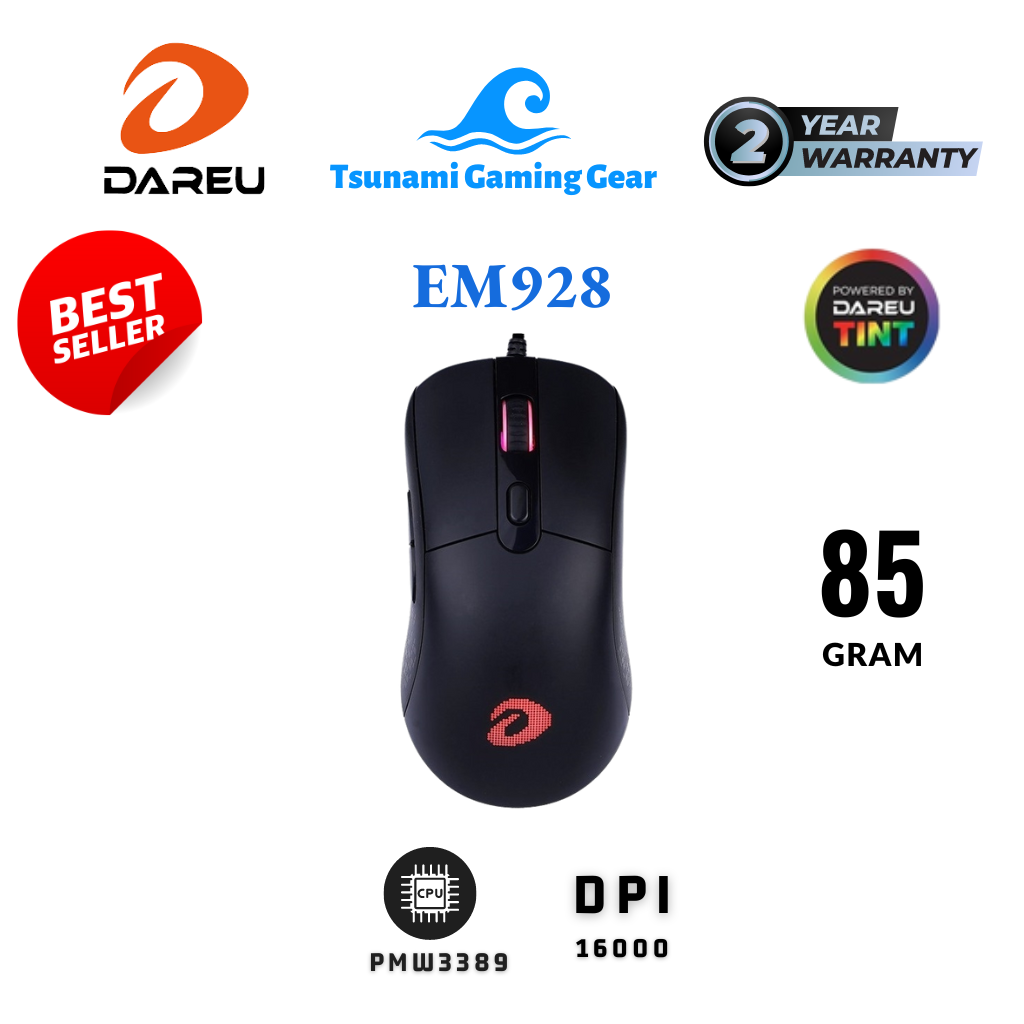 Chuột gaming dareu em928