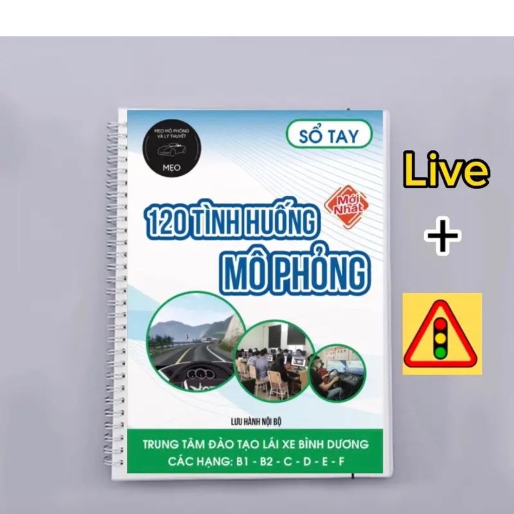 Sổ tay 120 tình huống mô phỏng dành cho các học viên bằng lái xe ô tô - Học bằng lái xe ô tô