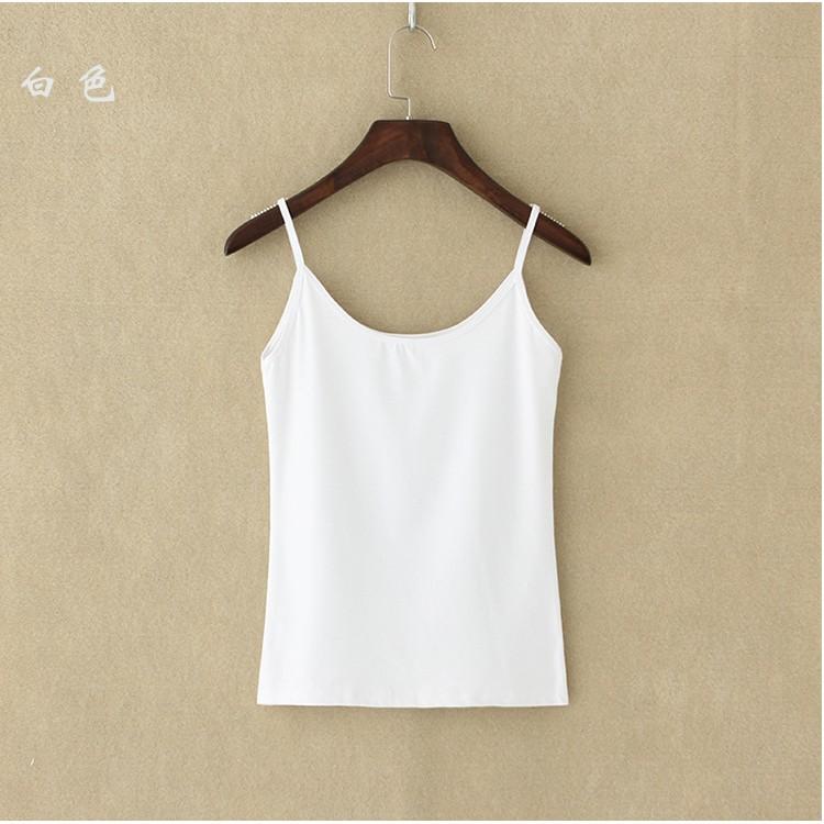 Áo 2 dây nữ xám nhạt