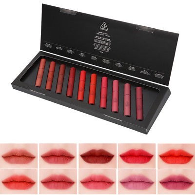 Set 10 son kem lì xịn - chất son mềm