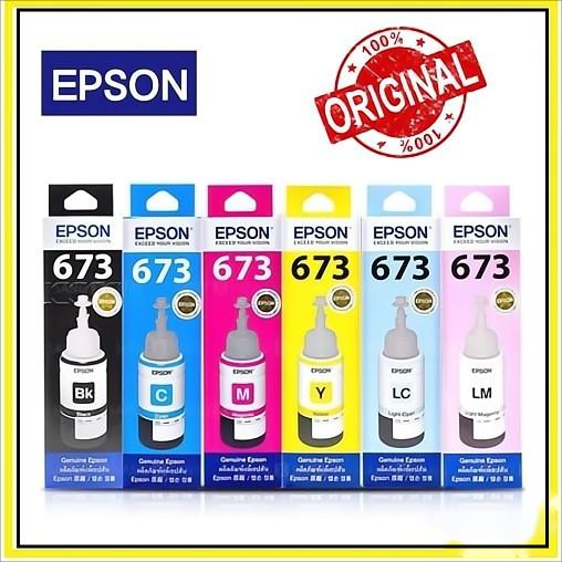 Mực in 673 dành cho máy epson l805 / l850 / l1800 / l810 / l800