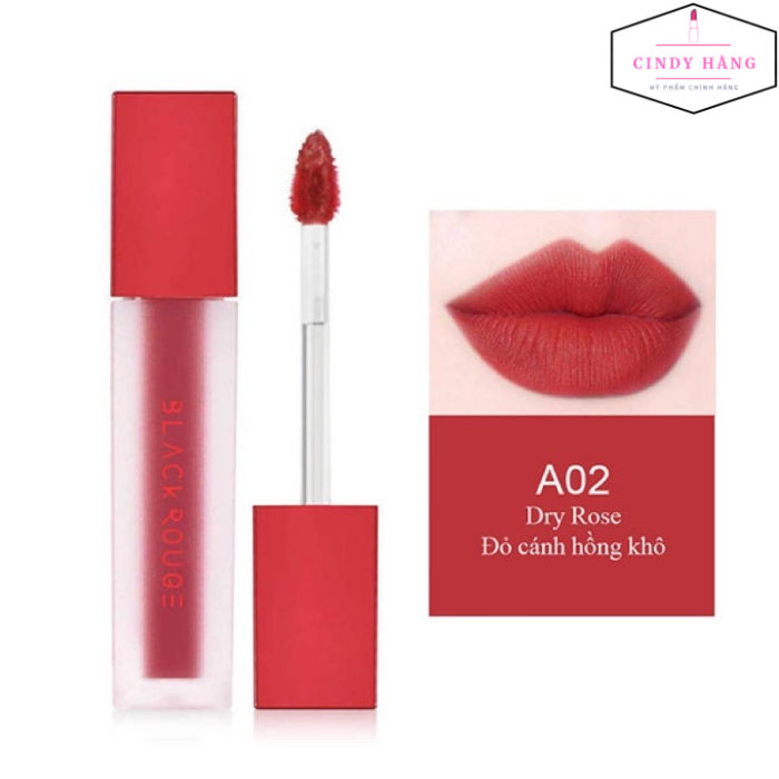 HCMSon Black Rouge màu A02 Đỏ cánh hồng khô