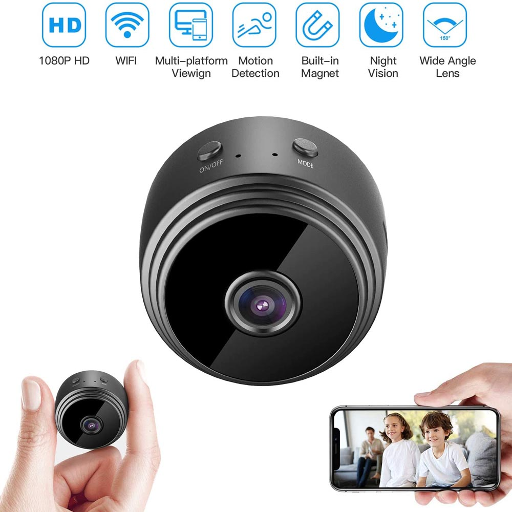 Camera mini wifi a9 pro hd 1080p _camera mini a9s_ camera giám sát wifi an ninh camera nhà p2p camera wifi tầm nhìn ban đêm camera không dây theo dõi từ xa ứng dụng điện thoại bảo hành hãng 24 tháng.