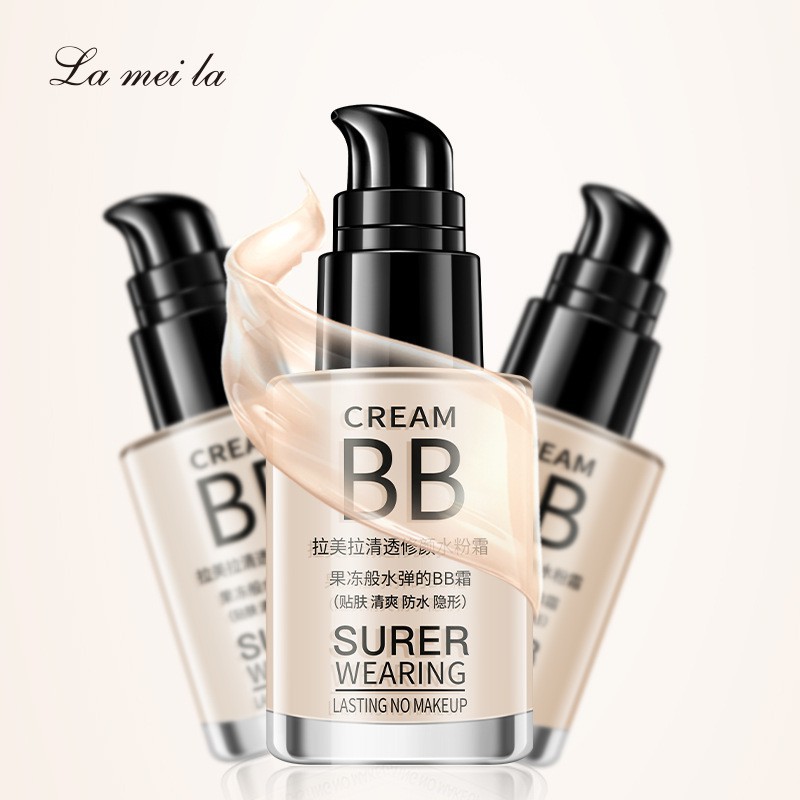 Kem nền Lameila Kem nền che khuyết điểm BB Cream Super Wearing Lameila 30ml