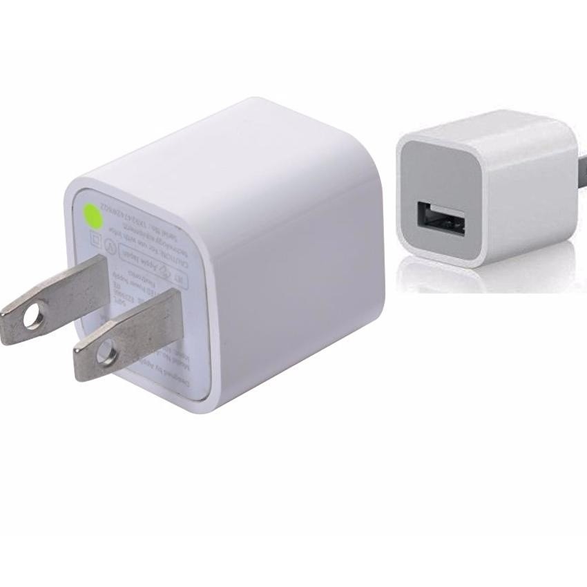Củ sạc usb dành cho ĐT androi,ip-loại rẻ- trắng vuông