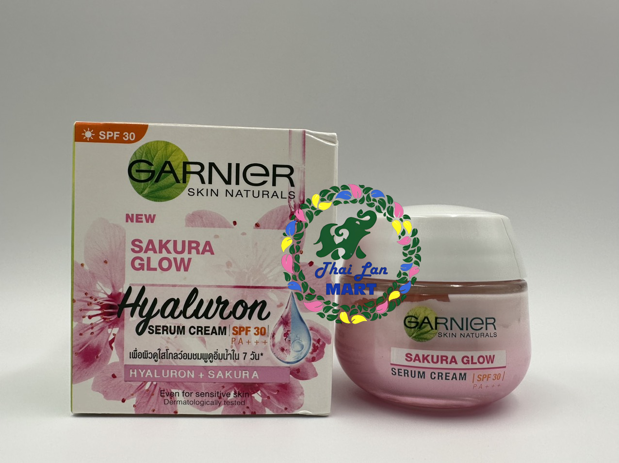 Kem garnier hyaluron serum cream spf 30 trắng da sử dụng ban ngày hàng nội địa chính hãng thái lan 50g