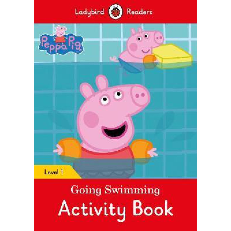 Bookmedi - peppa pig going swimming activity book - ladybird readers level 1