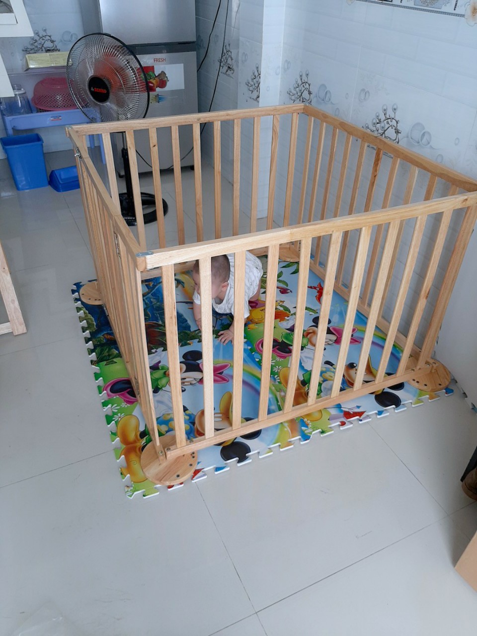 Cũi 3d Quickflex 4 cánh