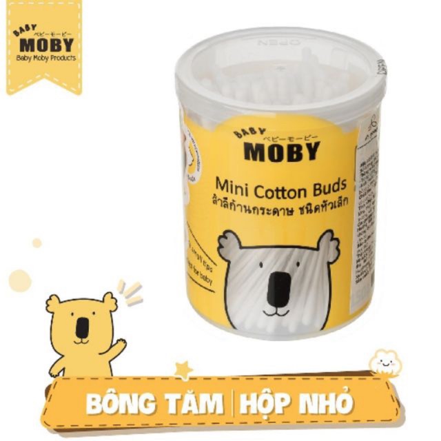 Tăm bông moby cỡ nhỏ