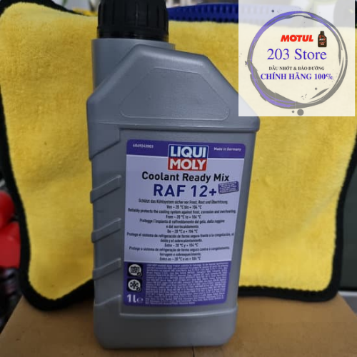 [HCM]Nước Làm Mát Đã Pha Sẵn Liqui Moly Coolant Ready Mix RAF 12 Plus 6924 1 Lít