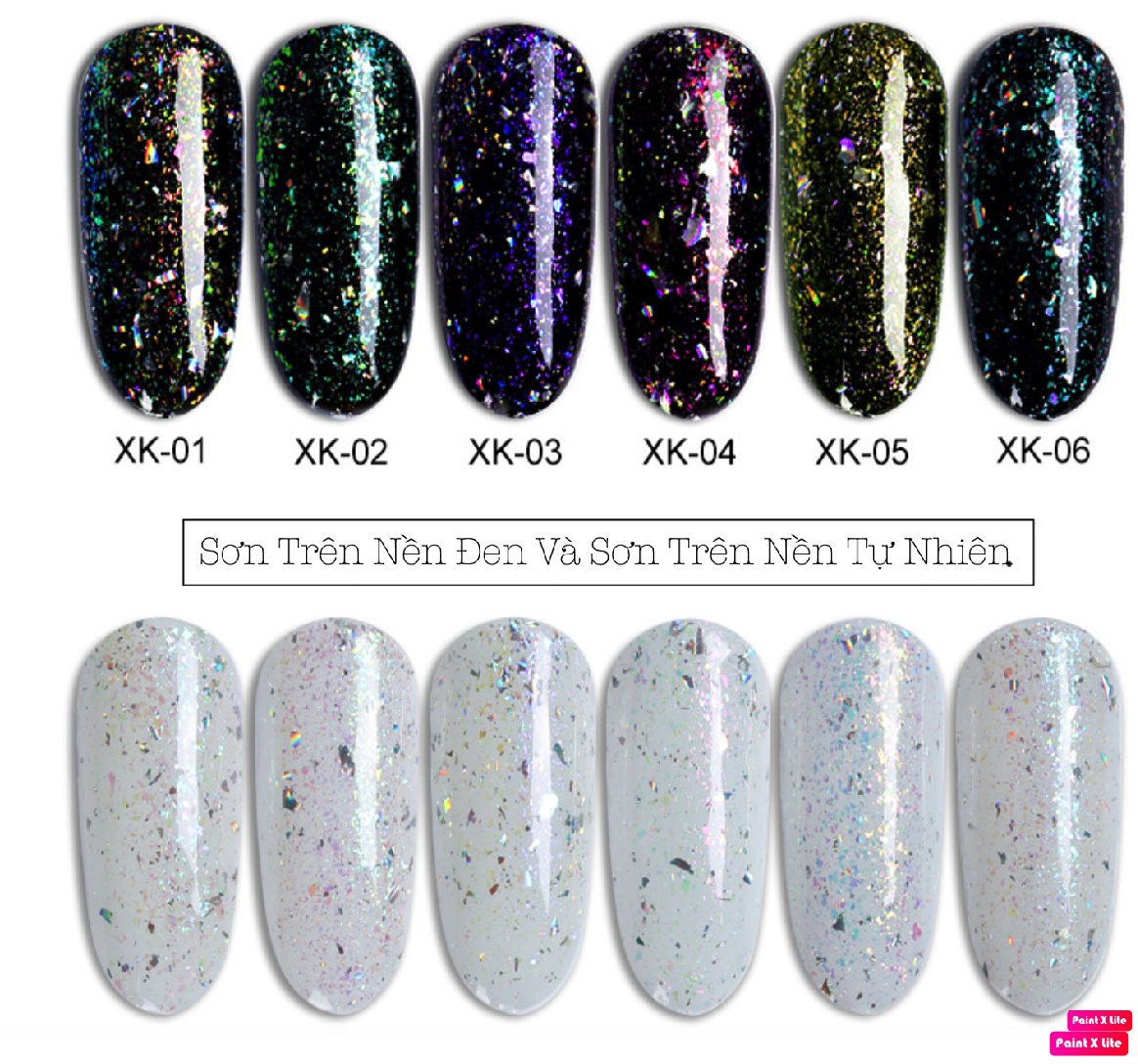 Sơn gel as nhũ khổng tước mã xk 15ml