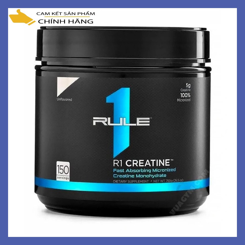 Rule1 creatine monohydrate 150 lần dùng-hỗ trợ tăng sức mạnh,sức bền