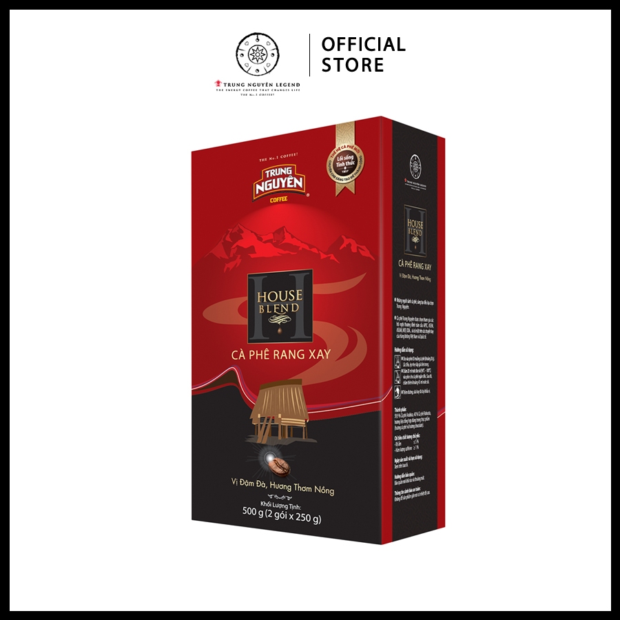 [HCM]Cà phê rang xay Trung Nguyên - Cà phê House Blend