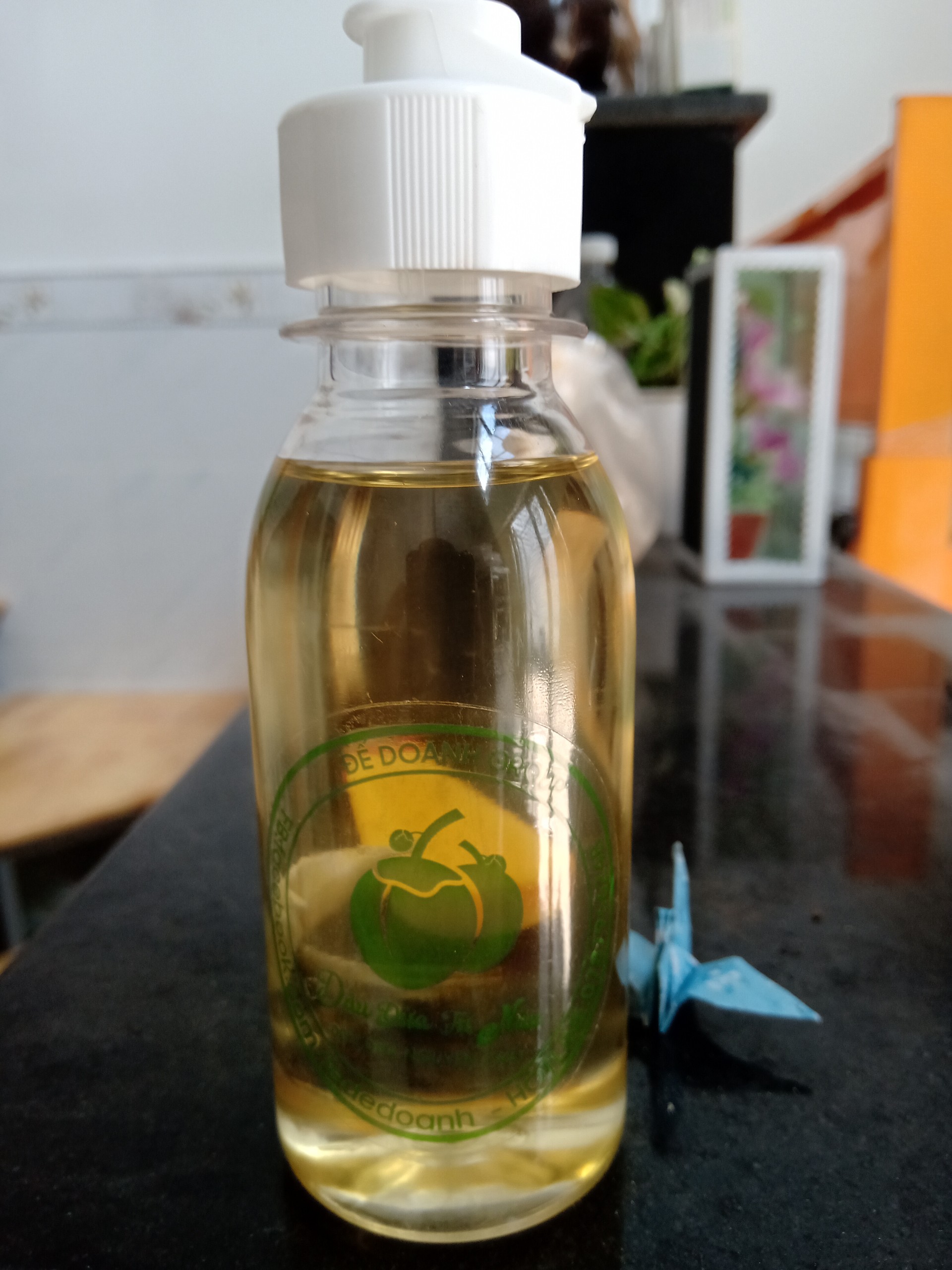 Nguyên chất 100% - dầu dừa nhà nấu - chai 120ml