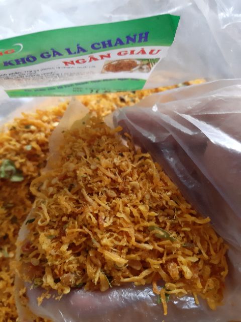 1kg vụn khô gà lá chanh loại 1