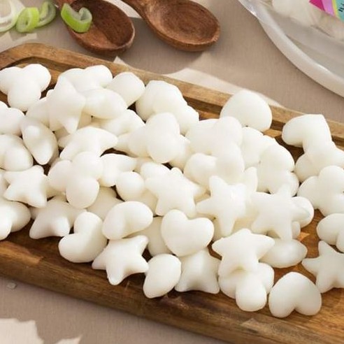 1kg bánh gạo sao hoa tim hàn quốc