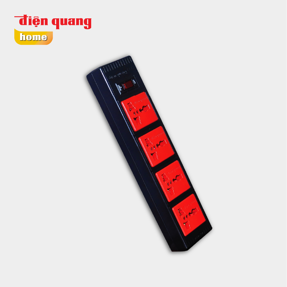 Ổ cắm điện quang eco đq esk 5br 43eco