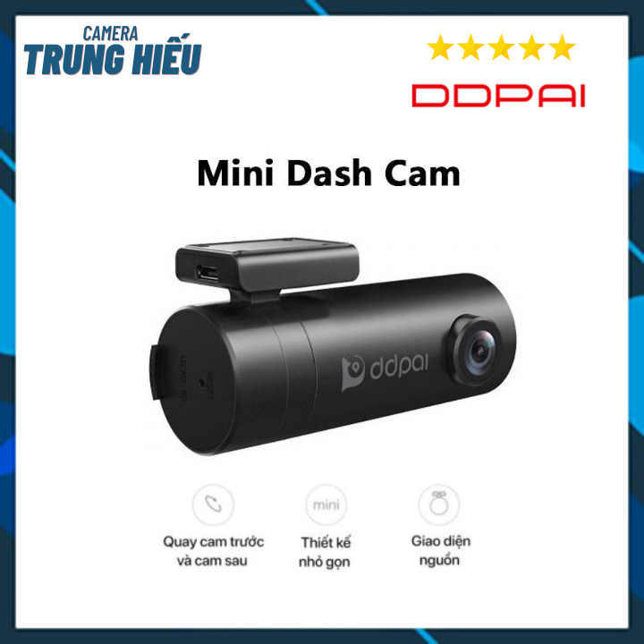 Camera hành trình ô tô ddpai mini pro 2k dash cam - độ phân giải 2k