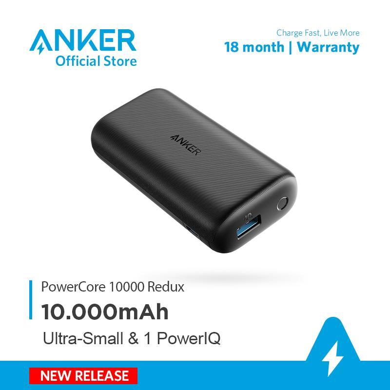 Pin dự phòng anker powercore redux 10000mah - sạc dự phòng anker a1234