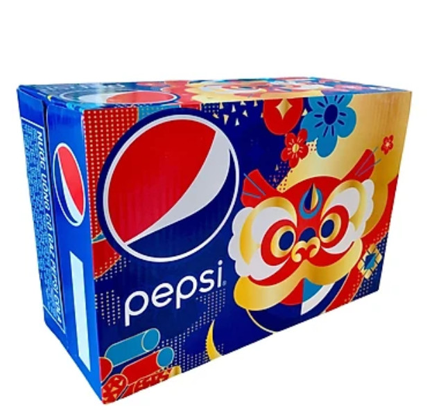 Thùng Pepsi Lon 24 Lon 320ml - Mẫu Xuân 2022