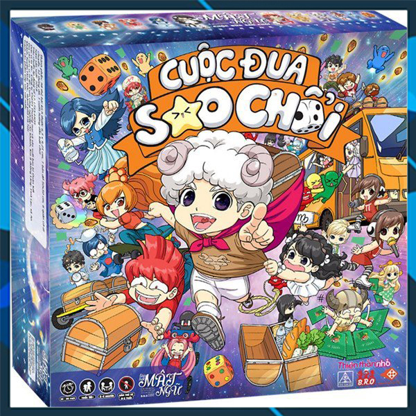 Cuộc đua sao chổi, bộ đồ chơi trẻ em lớp học mật ngữ vô cùng vui nhộn kích thích trí thông minh của trẻ