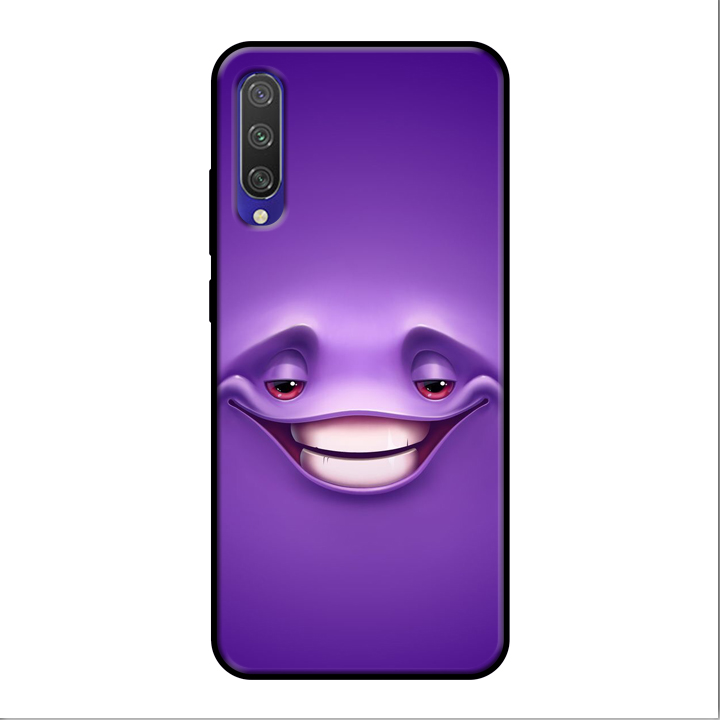 Ốp lưng điện thoại xiaomi mi a3 viền dẻo tpu in hình emoji - đa cảm súc