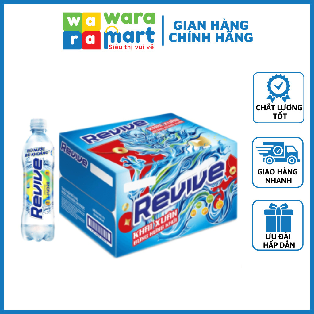 1 Thùng Nước Bù Khoáng Revive Trắng - NGK001