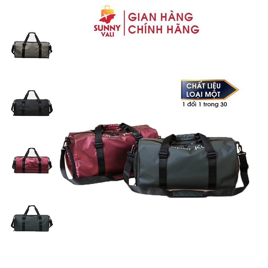 Túi du lịch Sunny Caper T07 chống thấm nước, dây kéo vải cao cấp  (4 màu) kích thước (51*21*22)cm