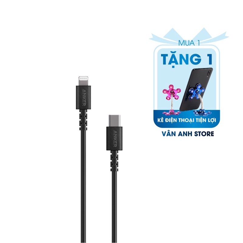 Cáp sạc anker select lightning to usb-c dài 0.9m - a8612 - cáp sạc iphone/ ipad/ ipod/ macbook