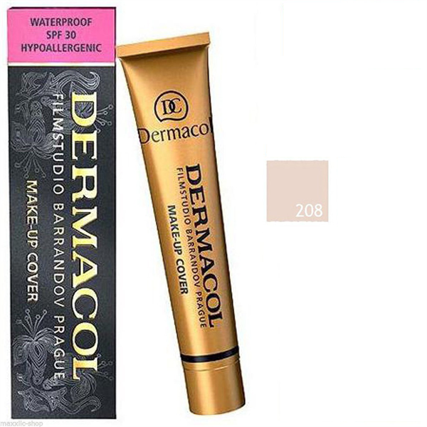 Kem nền che khuyết điểm dermacol makeup cover