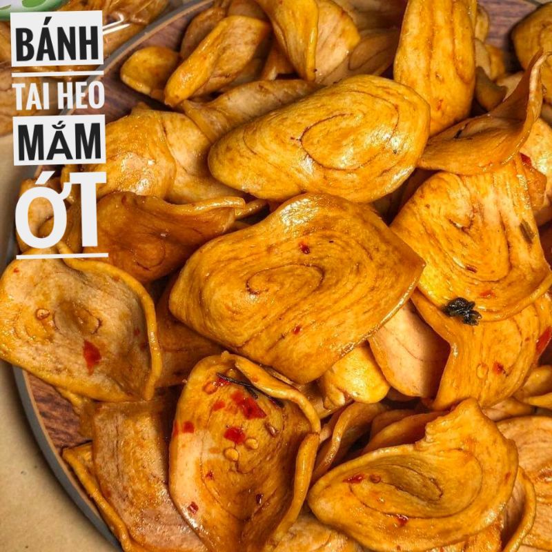 Bánh lỗ tai heo mắm ớt 500g