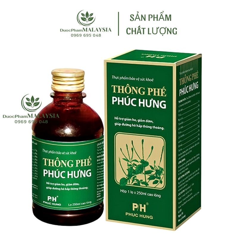 Thông phế phúc hưng – hỗ trợ các vấn đề về h.o, đau h.ọng