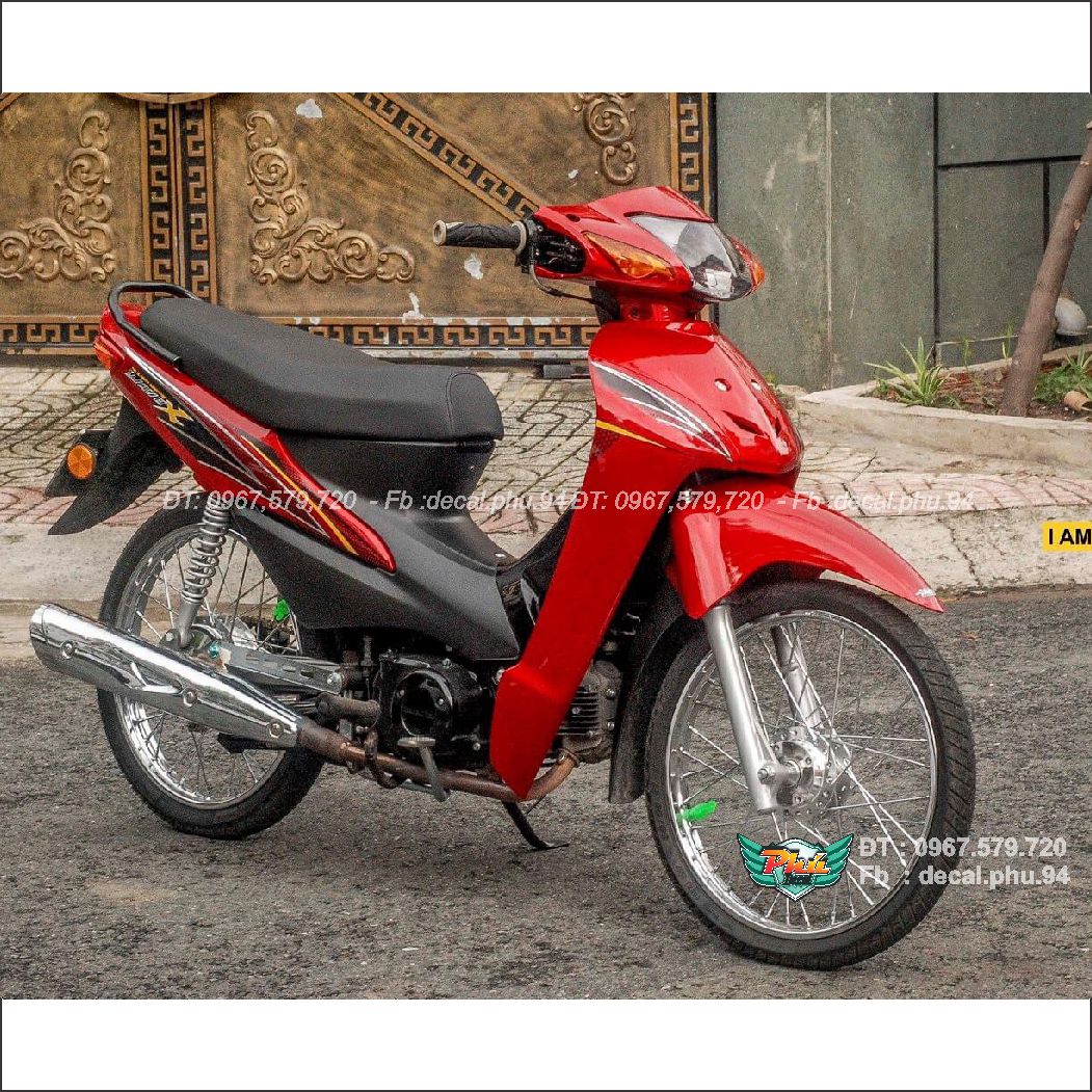 Tem rời Wave A đỏ đen
