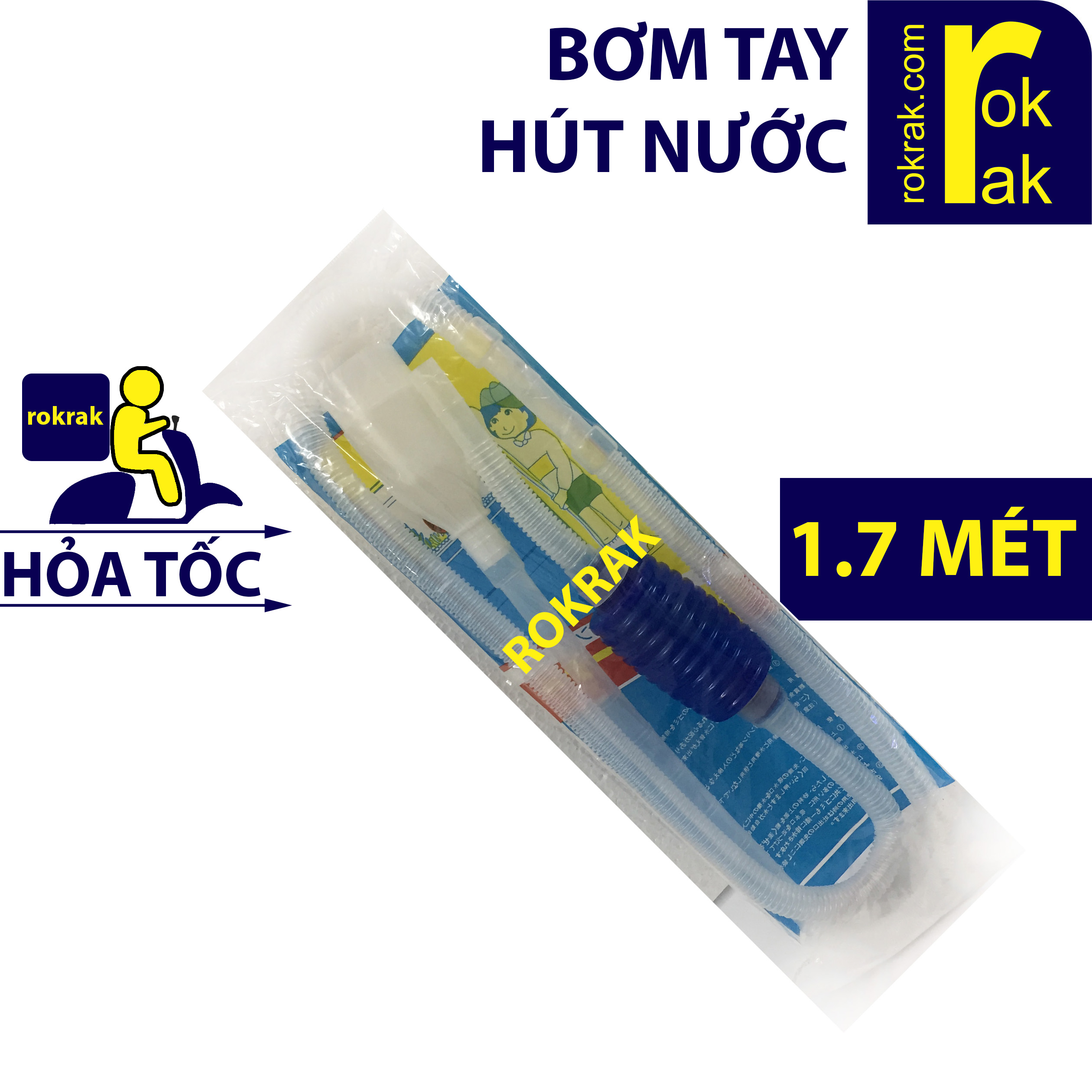 [HCM]Dụng cụ Bơm tay Thay nước Bể cá loại tốt nhựa dày bền