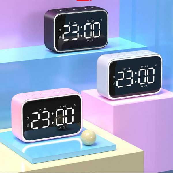 Loa bluetooth kiêm đồng hồ thông minh G20 bản cao cấp, điều chỉnh độ sáng, báo thức, đo nhiệt độ. Công suất: 3W. Dung lượng pin: 1500mAh. Chức năng: Nghe gọi, gọi điện HD, ghi âm, báo thức, nhắc nhở, FM,nghe nhạc Hifi ........