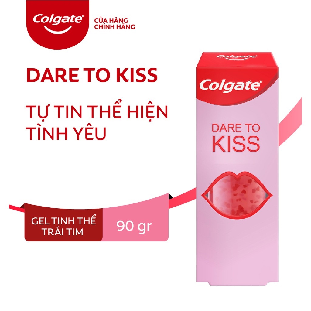 ₪☬☫ kem đánh răng colgate dare to kiss 90g
