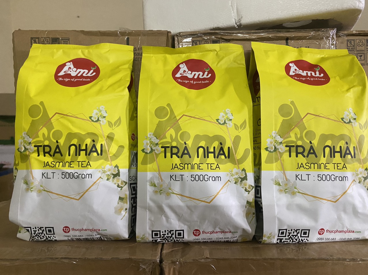 Trà nhài ami gói 500g