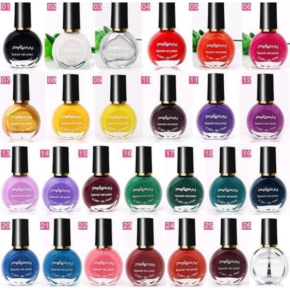 Con lăn khuôn, sơn mực in móng hỗ trợ phun xăm làm móng nail mi spa thời trang nữ shop AZnail
