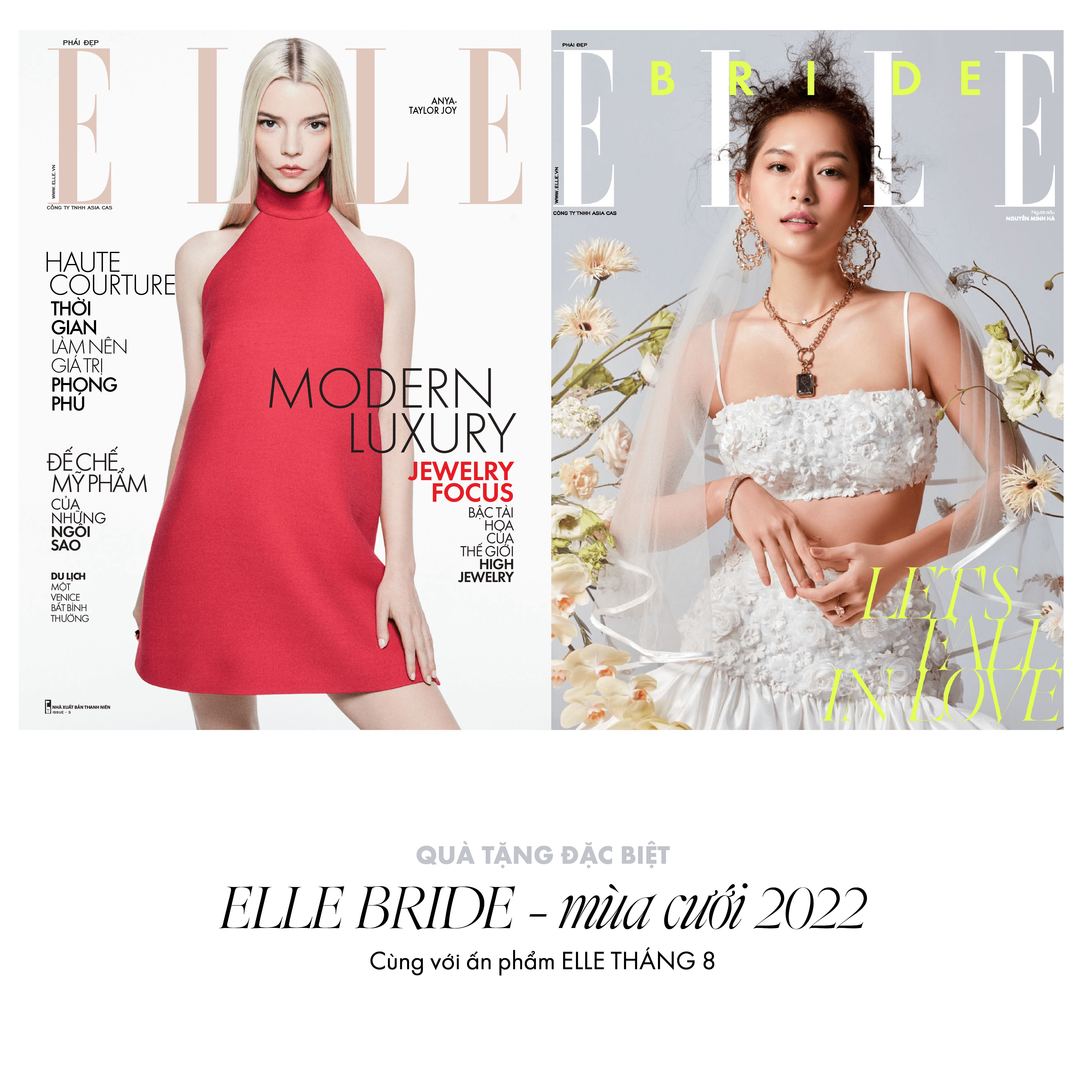 Tạp chí elle việt nam | elle bride | số tháng 8-2022