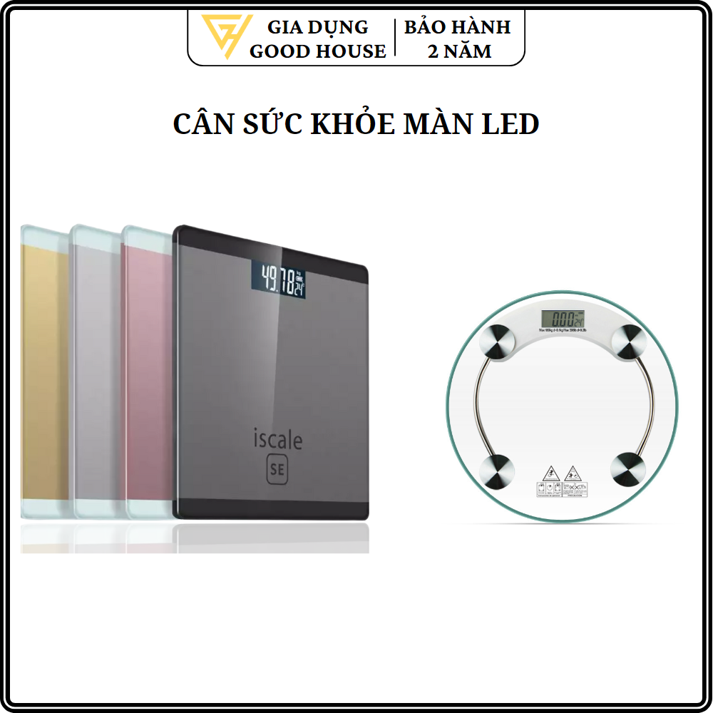 Cân sức khỏe điện tử iscale