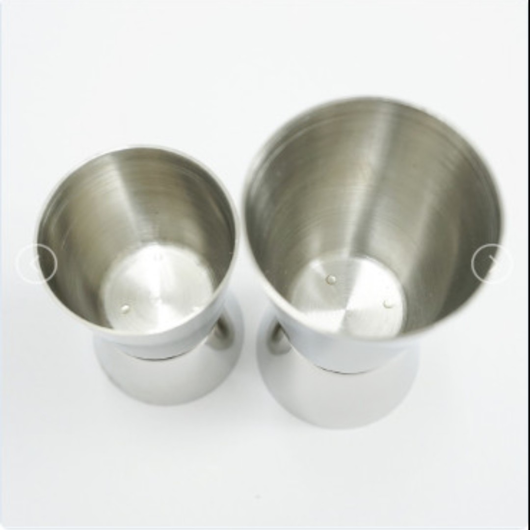 Ly đong định lượng 2 đầu inox 15X30 ML