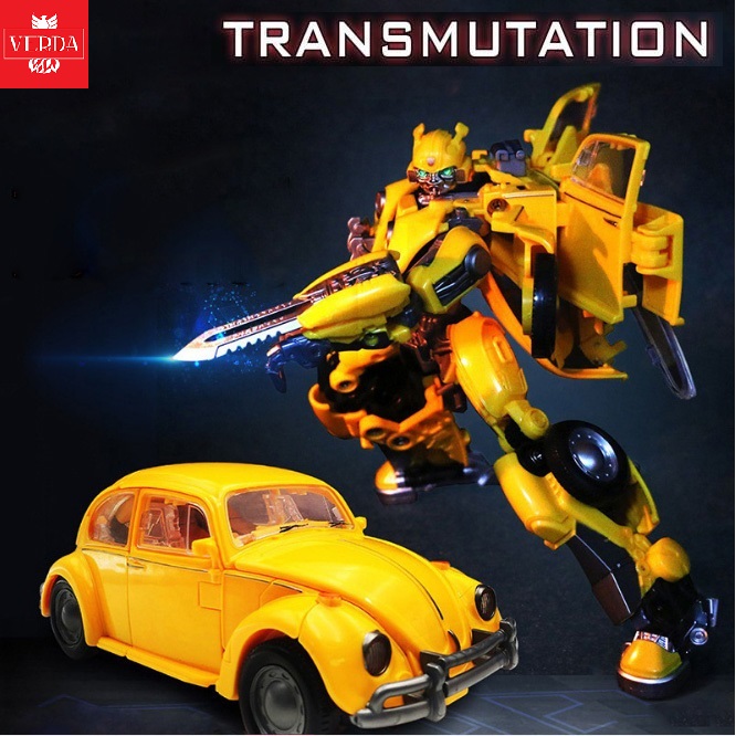Mô hình transformer black mamba figure bumblebee h6001-3 studio se oversize bmb 21cm