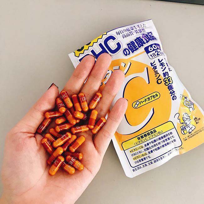 Viên uống DHC Bổ Sung Vitamin C Nhật Bản 120V Gói 60 Ngày