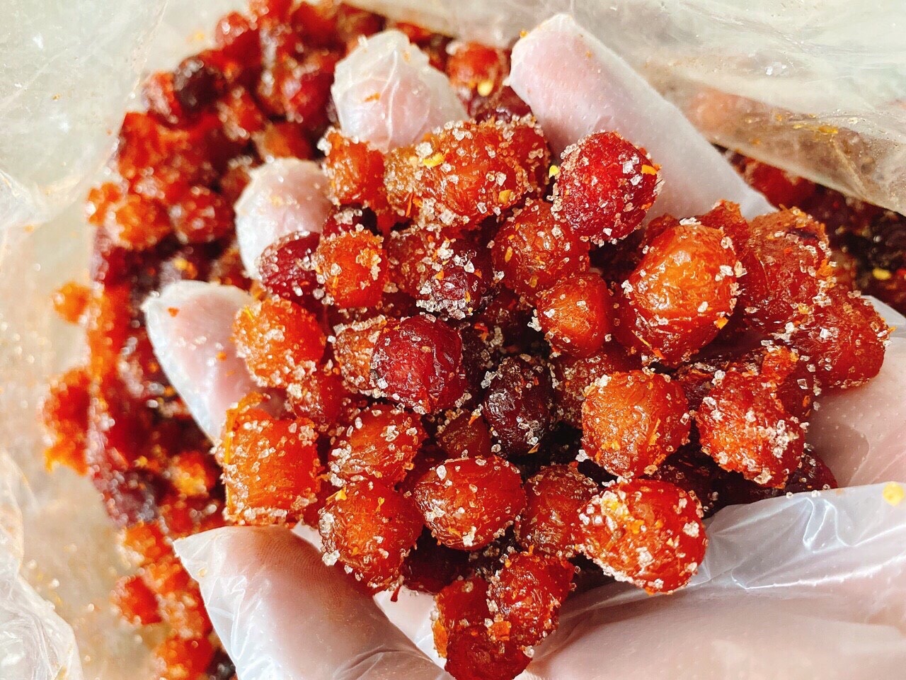 [HCM]Chùm ruột tẩm gia vị sấy chanh muối siêu ngon túi 500gr vị chua chua cay cay hấp dẫn