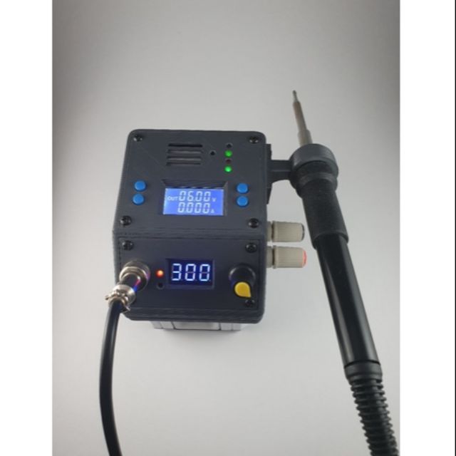 Vỏ nhựa trạm hàn hakko t12 và nguồn đa năng pin makita 14.4v 18v không bao gồm mạch điện