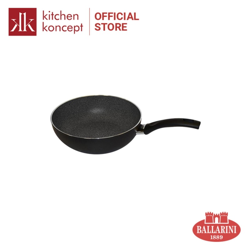 Ballarini - chảo wok bologna granititum - 28cm